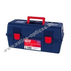 Tool case with sliding tier